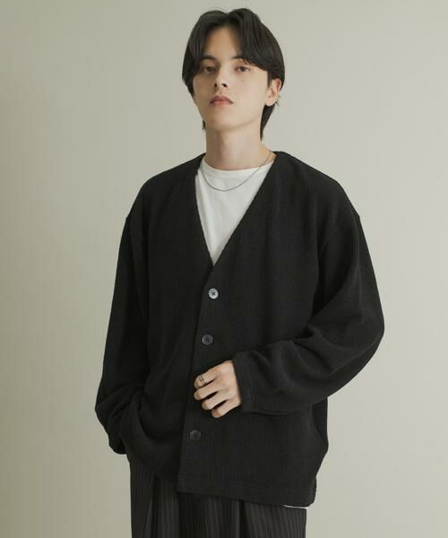 SENSE OF PLACE by URBAN RESEARCH / センスオブプレイス バイ アーバンリサーチ カーディガン・ボレロ | ウールタッチジャージカーディガン | 詳細17