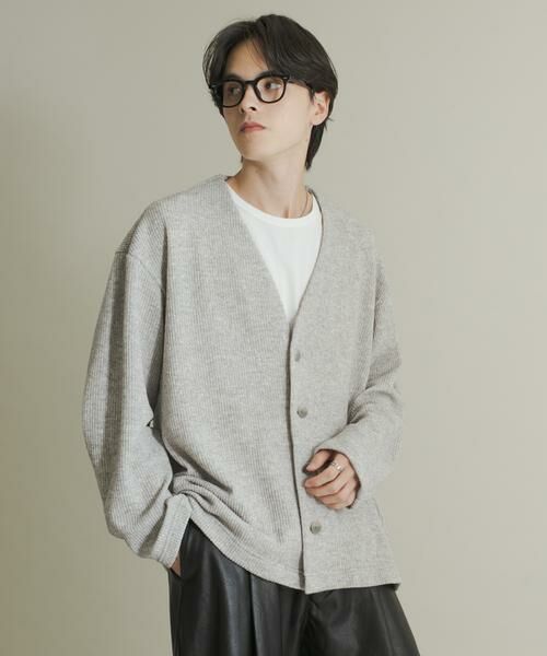SENSE OF PLACE by URBAN RESEARCH / センスオブプレイス バイ アーバンリサーチ カーディガン・ボレロ | ウールタッチジャージカーディガン | 詳細23