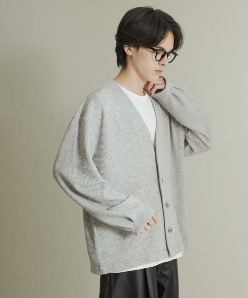 SENSE OF PLACE by URBAN RESEARCH / センスオブプレイス バイ アーバンリサーチ カーディガン・ボレロ | ウールタッチジャージカーディガン | 詳細26