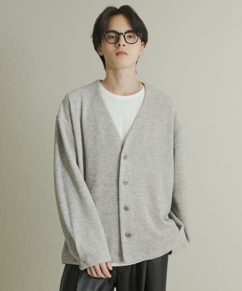 SENSE OF PLACE by URBAN RESEARCH / センスオブプレイス バイ アーバンリサーチ カーディガン・ボレロ | ウールタッチジャージカーディガン | 詳細28
