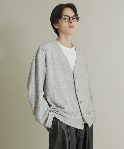 SENSE OF PLACE by URBAN RESEARCH / センスオブプレイス バイ アーバンリサーチ カーディガン・ボレロ | ウールタッチジャージカーディガン | 詳細29