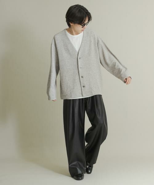 SENSE OF PLACE by URBAN RESEARCH / センスオブプレイス バイ アーバンリサーチ カーディガン・ボレロ | ウールタッチジャージカーディガン | 詳細30