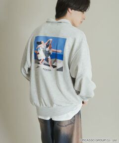 SENSE OF PLACE by URBAN RESEARCH / センスオブプレイス バイ アーバンリサーチ スウェット | PICASSO ハーフジップスウェット