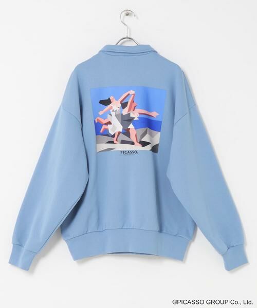 SENSE OF PLACE by URBAN RESEARCH / センスオブプレイス バイ アーバンリサーチ スウェット | PICASSO ハーフジップスウェット | 詳細11