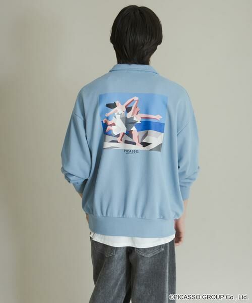 SENSE OF PLACE by URBAN RESEARCH / センスオブプレイス バイ アーバンリサーチ スウェット | PICASSO ハーフジップスウェット | 詳細5