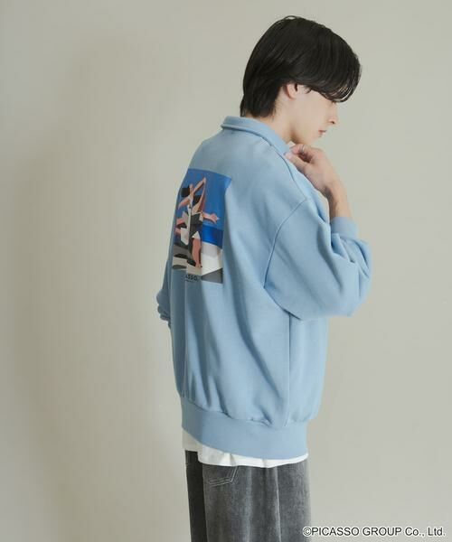 SENSE OF PLACE by URBAN RESEARCH / センスオブプレイス バイ アーバンリサーチ スウェット | PICASSO ハーフジップスウェット | 詳細6