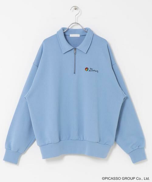 SENSE OF PLACE by URBAN RESEARCH / センスオブプレイス バイ アーバンリサーチ スウェット | PICASSO ハーフジップスウェット | 詳細9