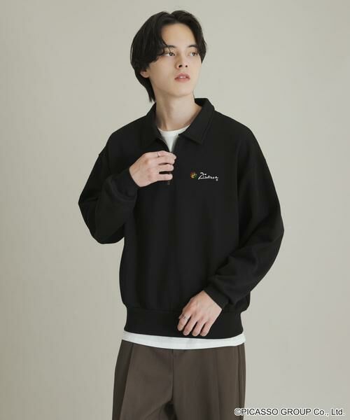 SENSE OF PLACE by URBAN RESEARCH / センスオブプレイス バイ アーバンリサーチ スウェット | PICASSO ハーフジップスウェット | 詳細19