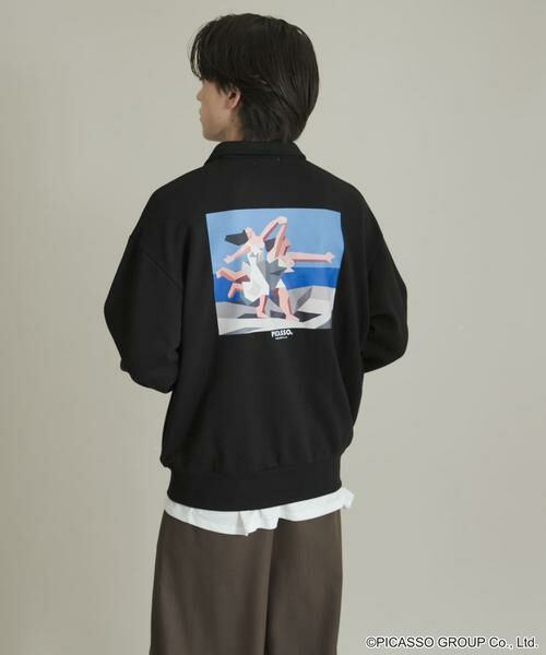 SENSE OF PLACE by URBAN RESEARCH / センスオブプレイス バイ アーバンリサーチ スウェット | PICASSO ハーフジップスウェット | 詳細20