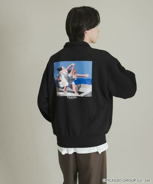 SENSE OF PLACE by URBAN RESEARCH / センスオブプレイス バイ アーバンリサーチ スウェット | PICASSO ハーフジップスウェット | 詳細21