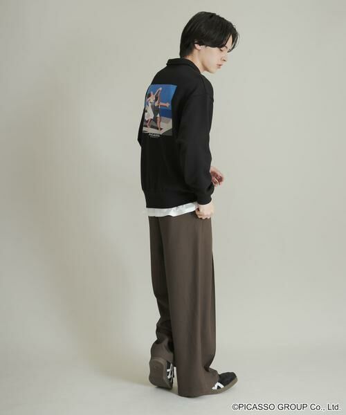 SENSE OF PLACE by URBAN RESEARCH / センスオブプレイス バイ アーバンリサーチ スウェット | PICASSO ハーフジップスウェット | 詳細23