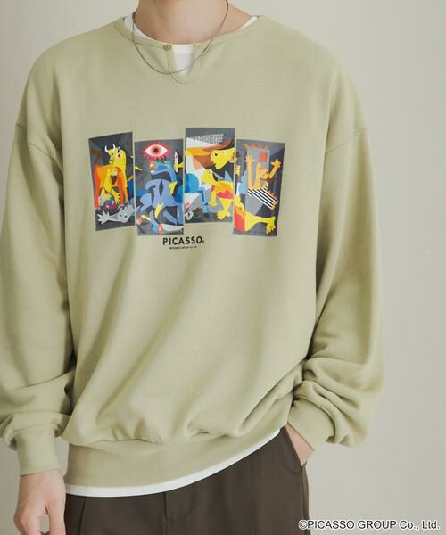 SENSE OF PLACE by URBAN RESEARCH / センスオブプレイス バイ アーバンリサーチ スウェット | PICASSO スキッパースウェット | 詳細1