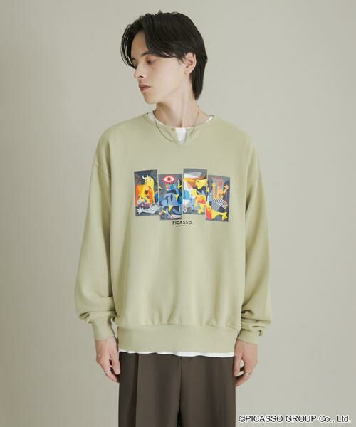 SENSE OF PLACE by URBAN RESEARCH / センスオブプレイス バイ アーバンリサーチ スウェット | PICASSO スキッパースウェット | 詳細10
