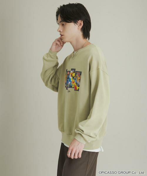 SENSE OF PLACE by URBAN RESEARCH / センスオブプレイス バイ アーバンリサーチ スウェット | PICASSO スキッパースウェット | 詳細5