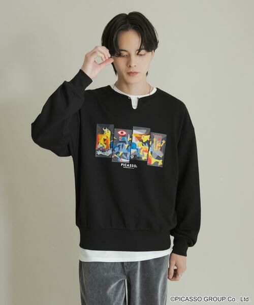 SENSE OF PLACE by URBAN RESEARCH / センスオブプレイス バイ アーバンリサーチ スウェット | PICASSO スキッパースウェット | 詳細16