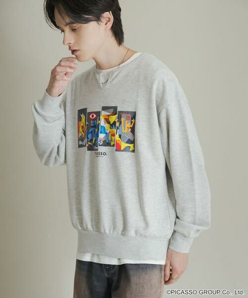 SENSE OF PLACE by URBAN RESEARCH / センスオブプレイス バイ アーバンリサーチ スウェット | PICASSO スキッパースウェット | 詳細25