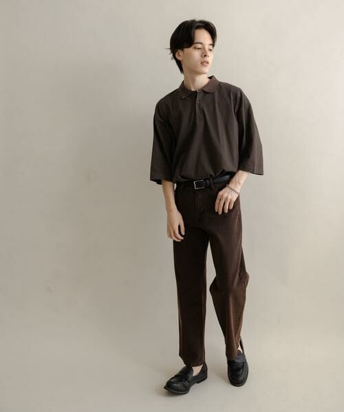 SENSE OF PLACE by URBAN RESEARCH / センスオブプレイス バイ アーバンリサーチ ポロシャツ | スラブカノコエクストラルーズポロシャツ | 詳細8