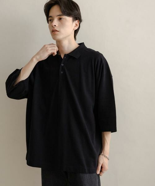 SENSE OF PLACE by URBAN RESEARCH / センスオブプレイス バイ アーバンリサーチ ポロシャツ | スラブカノコエクストラルーズポロシャツ | 詳細16