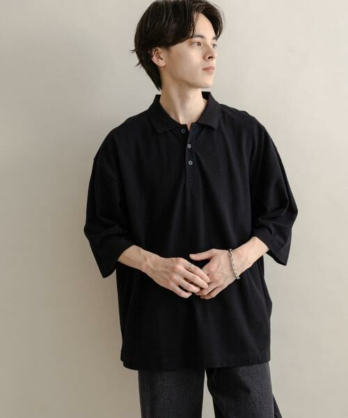 SENSE OF PLACE by URBAN RESEARCH / センスオブプレイス バイ アーバンリサーチ ポロシャツ | スラブカノコエクストラルーズポロシャツ | 詳細17