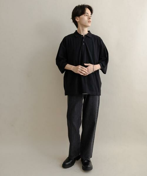 SENSE OF PLACE by URBAN RESEARCH / センスオブプレイス バイ アーバンリサーチ ポロシャツ | スラブカノコエクストラルーズポロシャツ | 詳細19