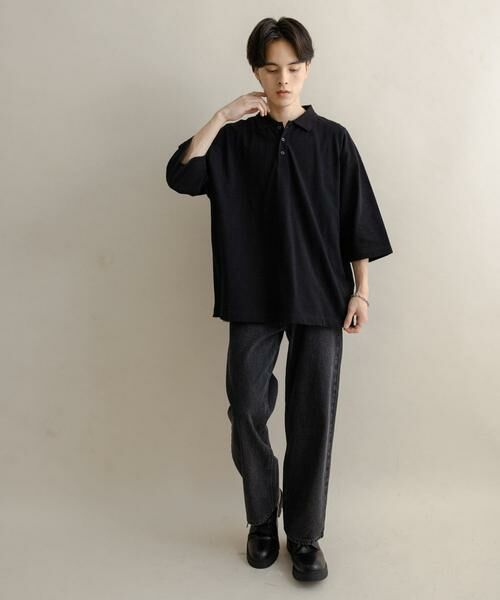 SENSE OF PLACE by URBAN RESEARCH / センスオブプレイス バイ アーバンリサーチ ポロシャツ | スラブカノコエクストラルーズポロシャツ | 詳細21