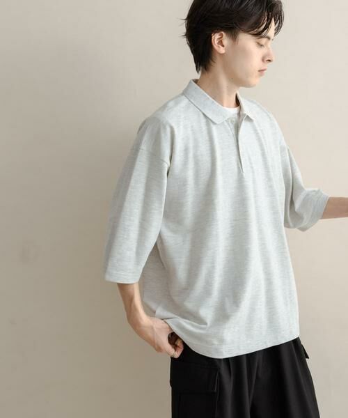 SENSE OF PLACE by URBAN RESEARCH / センスオブプレイス バイ アーバンリサーチ ポロシャツ | スラブカノコエクストラルーズポロシャツ | 詳細25