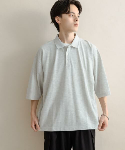 SENSE OF PLACE by URBAN RESEARCH / センスオブプレイス バイ アーバンリサーチ ポロシャツ | スラブカノコエクストラルーズポロシャツ | 詳細26
