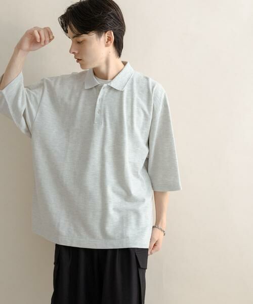 SENSE OF PLACE by URBAN RESEARCH / センスオブプレイス バイ アーバンリサーチ ポロシャツ | スラブカノコエクストラルーズポロシャツ | 詳細27