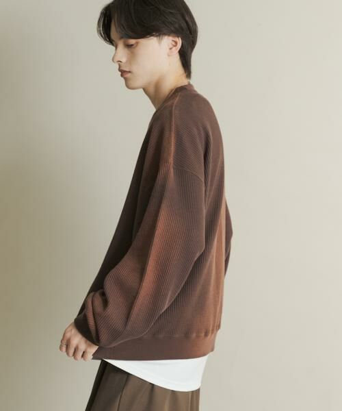 SENSE OF PLACE by URBAN RESEARCH / センスオブプレイス バイ アーバンリサーチ スウェット | フェードワッフルバルーンスウェット | 詳細1