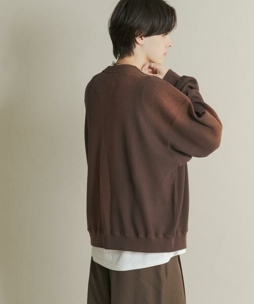 SENSE OF PLACE by URBAN RESEARCH / センスオブプレイス バイ アーバンリサーチ スウェット | フェードワッフルバルーンスウェット | 詳細3