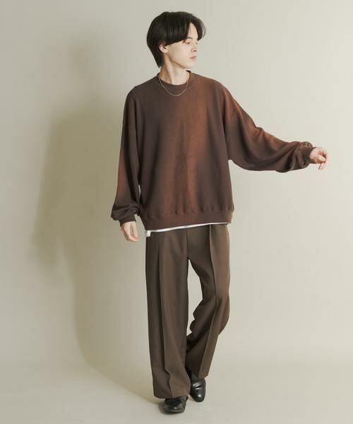 SENSE OF PLACE by URBAN RESEARCH / センスオブプレイス バイ アーバンリサーチ スウェット | フェードワッフルバルーンスウェット | 詳細7