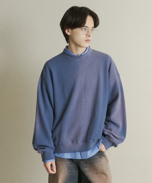 SENSE OF PLACE by URBAN RESEARCH / センスオブプレイス バイ アーバンリサーチ スウェット | フェードワッフルバルーンスウェット | 詳細12