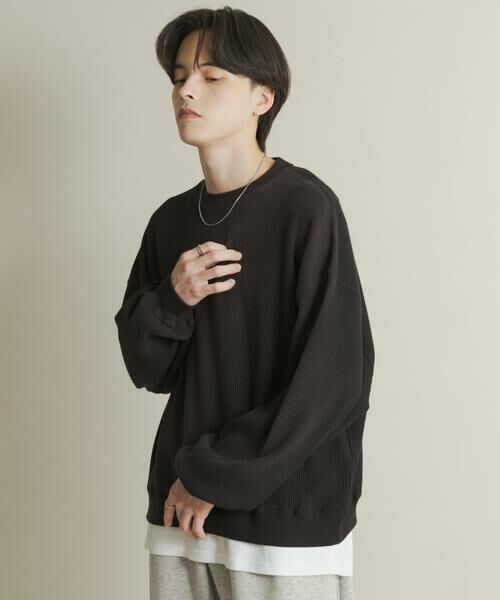 SENSE OF PLACE by URBAN RESEARCH / センスオブプレイス バイ アーバンリサーチ スウェット | フェードワッフルバルーンスウェット | 詳細26
