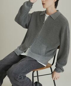 SENSE OF PLACE by URBAN RESEARCH / センスオブプレイス バイ アーバンリサーチ ニット・セーター | ダブルジップニットカーディガン