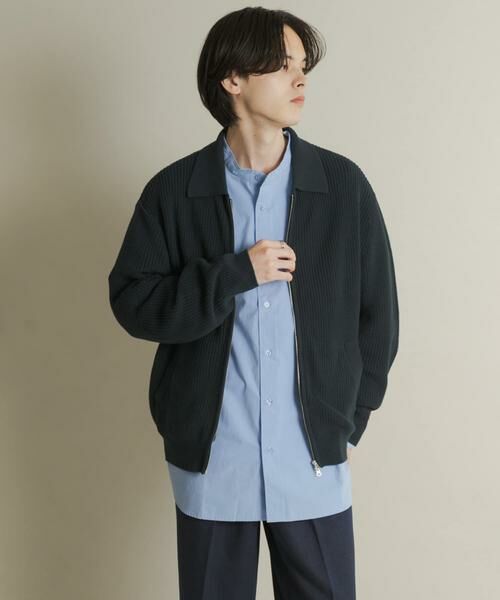 SENSE OF PLACE by URBAN RESEARCH / センスオブプレイス バイ アーバンリサーチ ニット・セーター | ダブルジップニットカーディガン | 詳細15