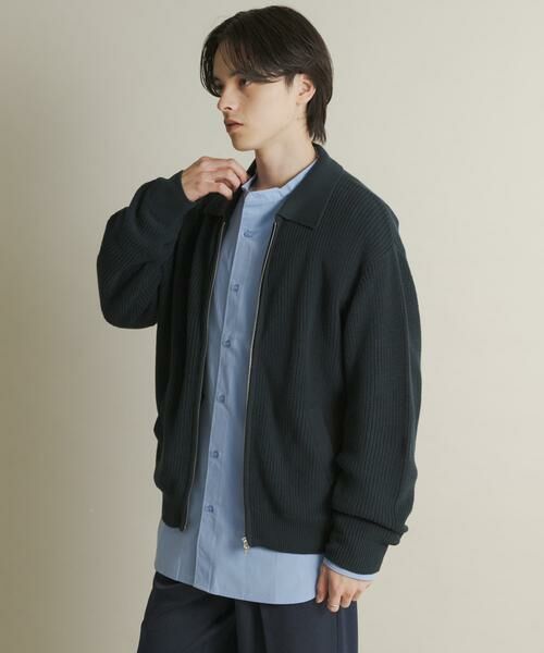 SENSE OF PLACE by URBAN RESEARCH / センスオブプレイス バイ アーバンリサーチ ニット・セーター | ダブルジップニットカーディガン | 詳細19