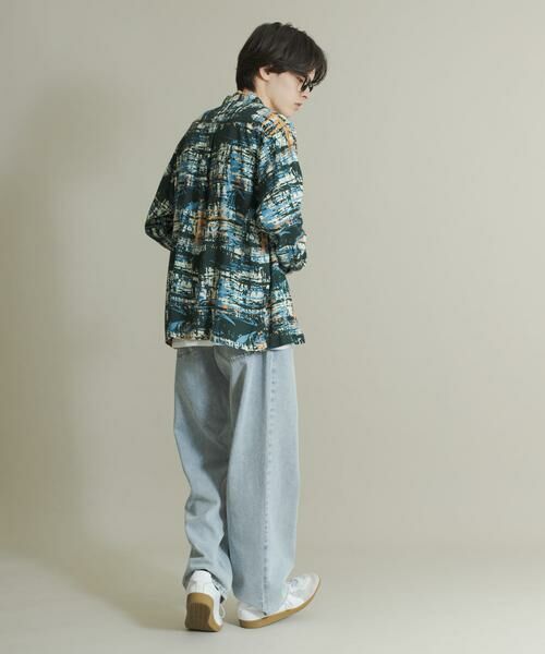 SENSE OF PLACE by URBAN RESEARCH / センスオブプレイス バイ アーバンリサーチ シャツ・ブラウス | アソートパターンオープンカラーロングスリーブシャツ | 詳細7