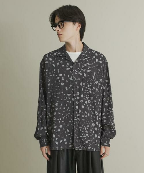 SENSE OF PLACE by URBAN RESEARCH / センスオブプレイス バイ アーバンリサーチ シャツ・ブラウス | アソートパターンオープンカラーロングスリーブシャツ | 詳細19