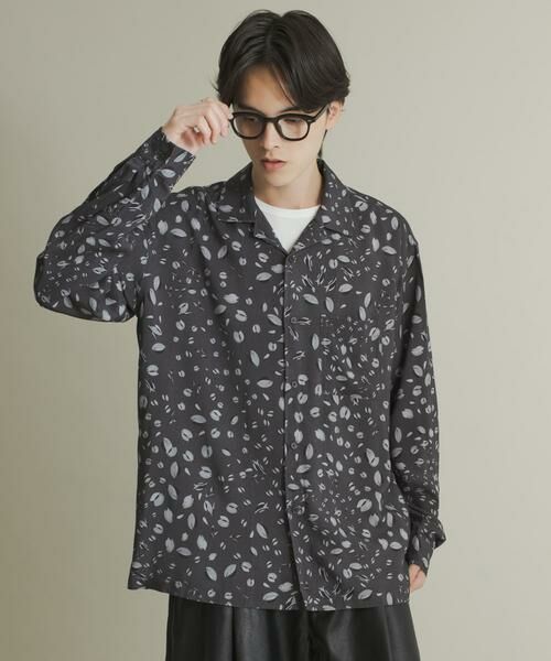 SENSE OF PLACE by URBAN RESEARCH / センスオブプレイス バイ アーバンリサーチ シャツ・ブラウス | アソートパターンオープンカラーロングスリーブシャツ | 詳細11