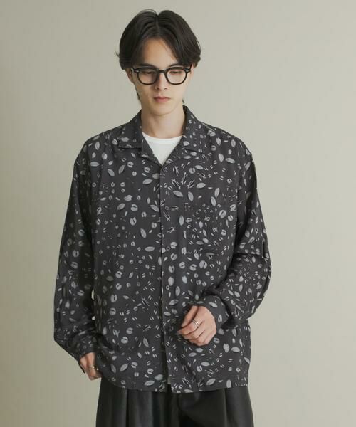 SENSE OF PLACE by URBAN RESEARCH / センスオブプレイス バイ アーバンリサーチ シャツ・ブラウス | アソートパターンオープンカラーロングスリーブシャツ | 詳細12