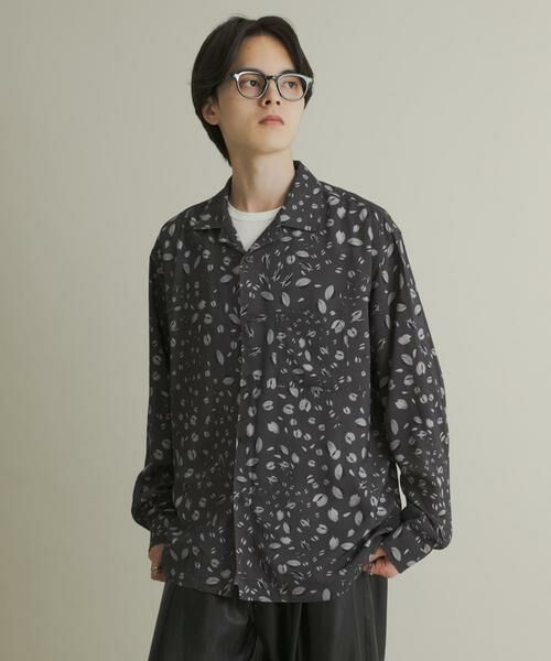 SENSE OF PLACE by URBAN RESEARCH / センスオブプレイス バイ アーバンリサーチ シャツ・ブラウス | アソートパターンオープンカラーロングスリーブシャツ | 詳細13