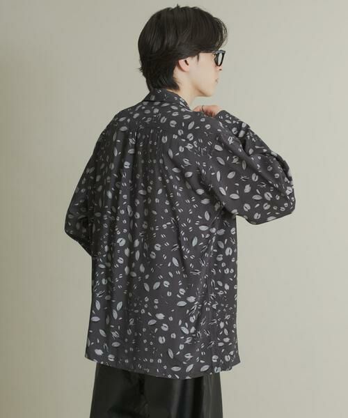 SENSE OF PLACE by URBAN RESEARCH / センスオブプレイス バイ アーバンリサーチ シャツ・ブラウス | アソートパターンオープンカラーロングスリーブシャツ | 詳細15