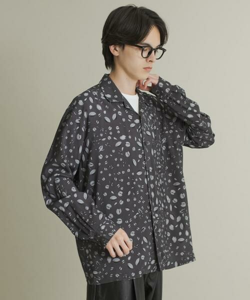 SENSE OF PLACE by URBAN RESEARCH / センスオブプレイス バイ アーバンリサーチ シャツ・ブラウス | アソートパターンオープンカラーロングスリーブシャツ | 詳細16