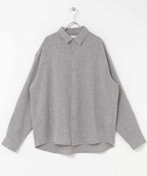 SENSE OF PLACE by URBAN RESEARCH / センスオブプレイス バイ アーバンリサーチ シャツ・ブラウス | ライトツイードレギュラーカラーシャツ | 詳細12