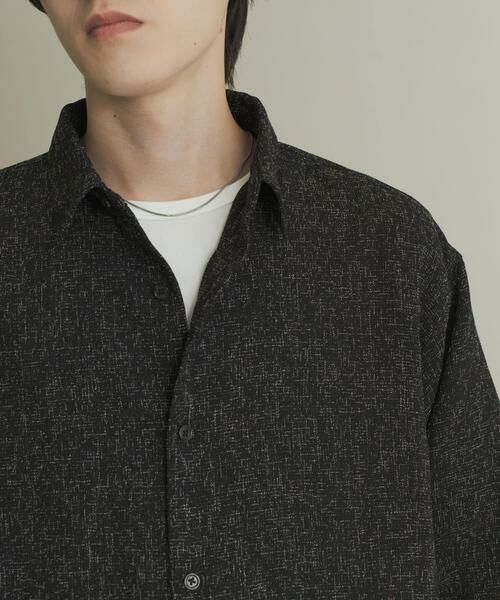 SENSE OF PLACE by URBAN RESEARCH / センスオブプレイス バイ アーバンリサーチ シャツ・ブラウス | ライトツイードレギュラーカラーシャツ | 詳細18