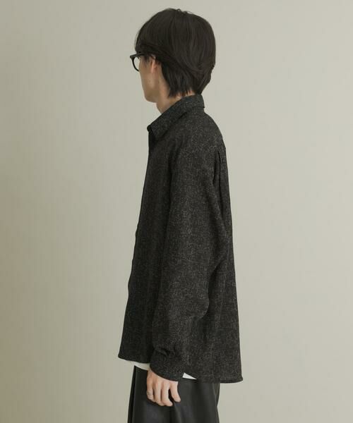 SENSE OF PLACE by URBAN RESEARCH / センスオブプレイス バイ アーバンリサーチ シャツ・ブラウス | ライトツイードレギュラーカラーシャツ | 詳細26