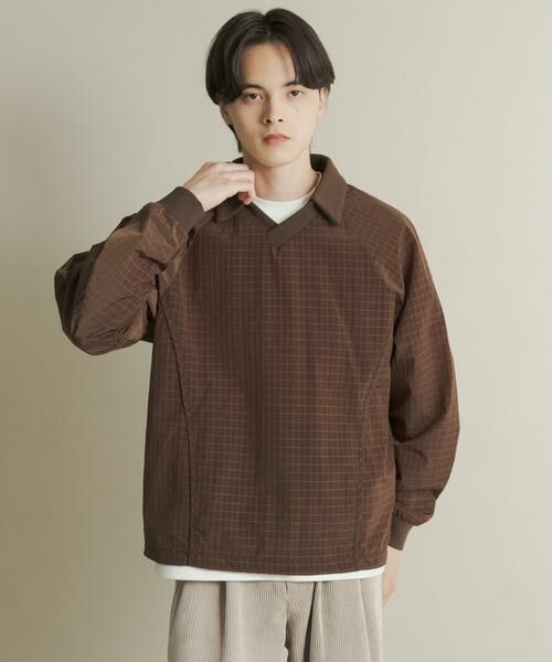 SENSE OF PLACE by URBAN RESEARCH / センスオブプレイス バイ アーバンリサーチ その他トップス | リップストップナイロンプルオーバー | 詳細1