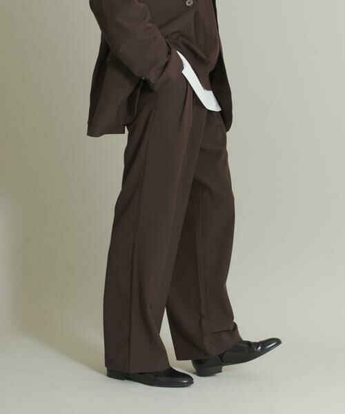 SENSE OF PLACE by URBAN RESEARCH / センスオブプレイス バイ アーバンリサーチ その他パンツ | コンフォートストレートスラックス | 詳細5