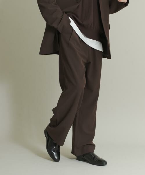 SENSE OF PLACE by URBAN RESEARCH / センスオブプレイス バイ アーバンリサーチ その他パンツ | コンフォートストレートスラックス | 詳細6