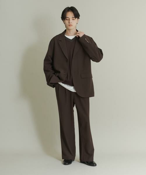 SENSE OF PLACE by URBAN RESEARCH / センスオブプレイス バイ アーバンリサーチ その他パンツ | コンフォートストレートスラックス | 詳細9